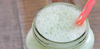 Jus detox courgette pommes au thermomix