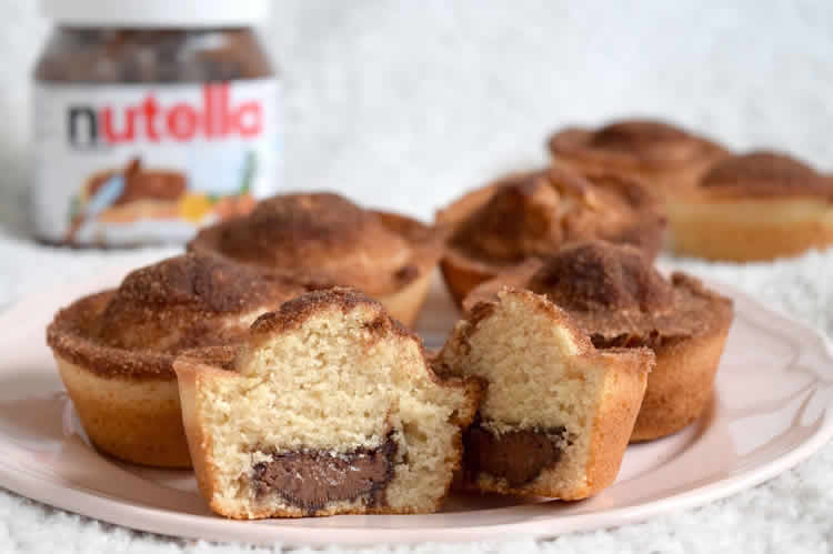 Muffins coeur de Nutella au thermomix