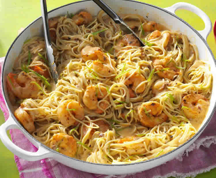 Nouilles chinoises aux crevettes au thermomix