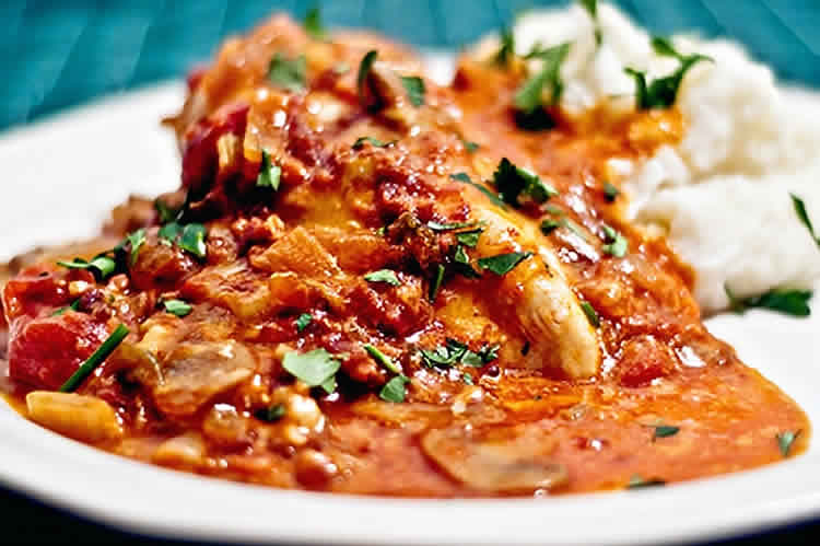 Poitrines de poulet aux champignons au cookeo