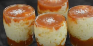 Pudding de riz au caramel