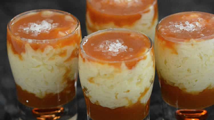 Pudding de riz au caramel