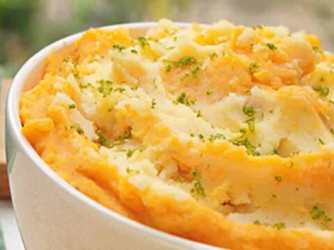 Purée pomme de terre et patate douce au thermomix