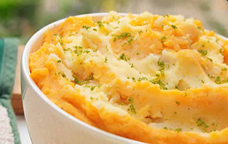 Purée pomme de terre et patate douce au thermomix