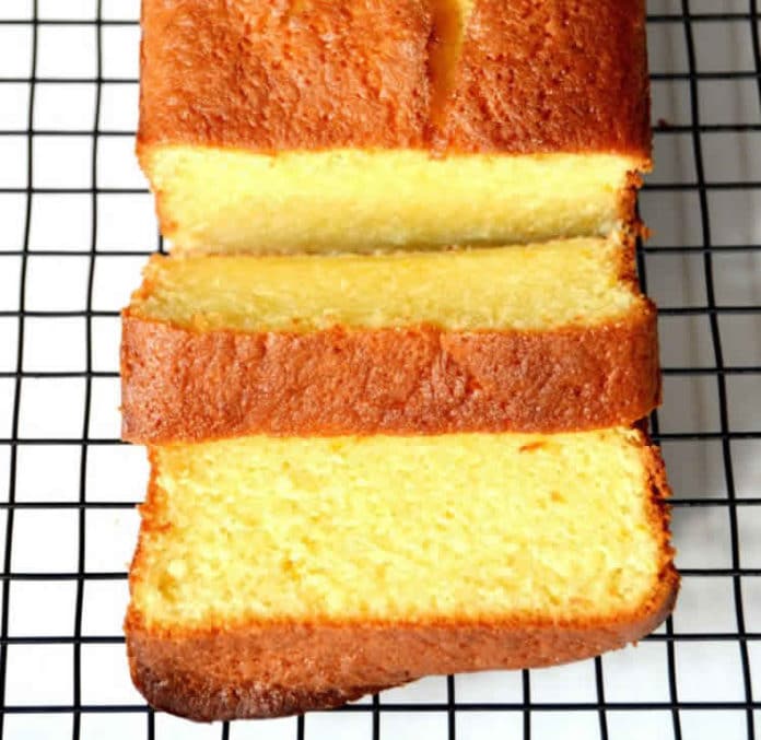 Quatre-Quart à l'orange au thermomix