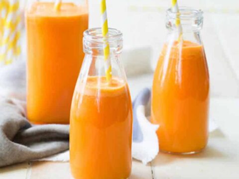 Smoothie orange carotte au thermomix