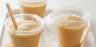 Smoothie pêche noix de cajou au thermomix