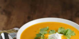 Soupe carottes et curry au thermomix