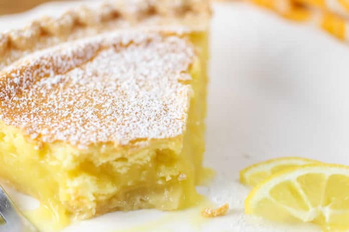 Tarte au citron maison