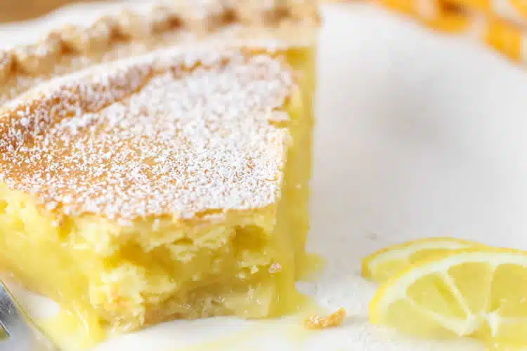 Tarte au citron maison