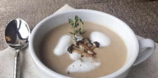 Velouté champignons à la crème au thermomix