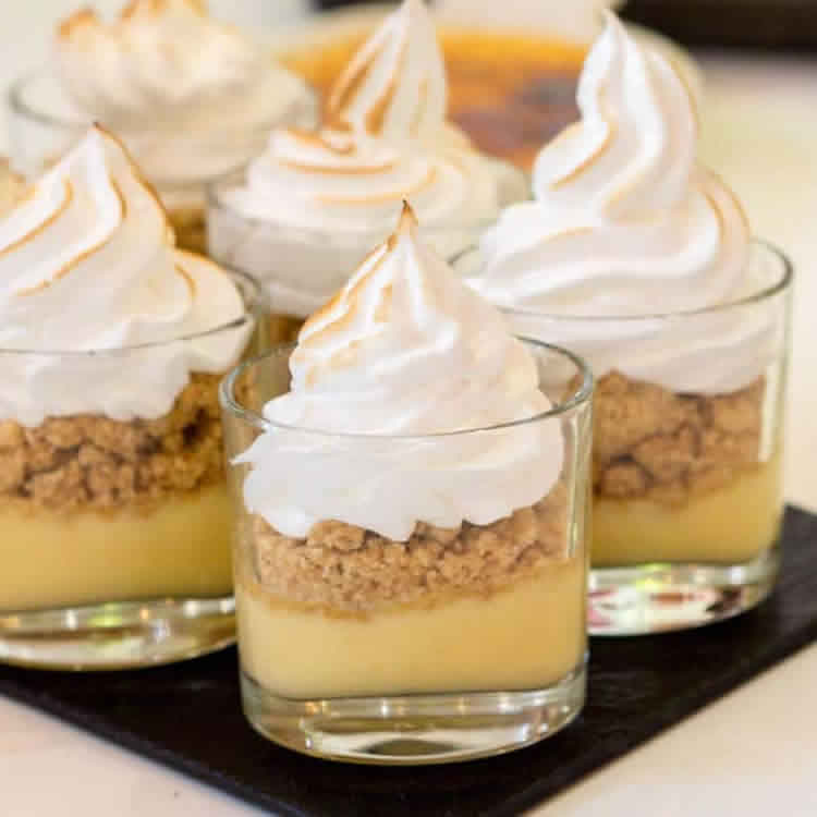 Verrine tarte citron au thermomix