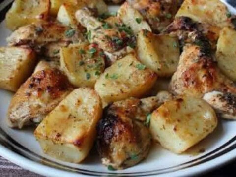 aiguillettes de poulet et pommes de terre au cookeo