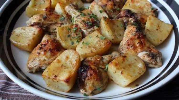 aiguillettes de poulet et pommes de terre au cookeo