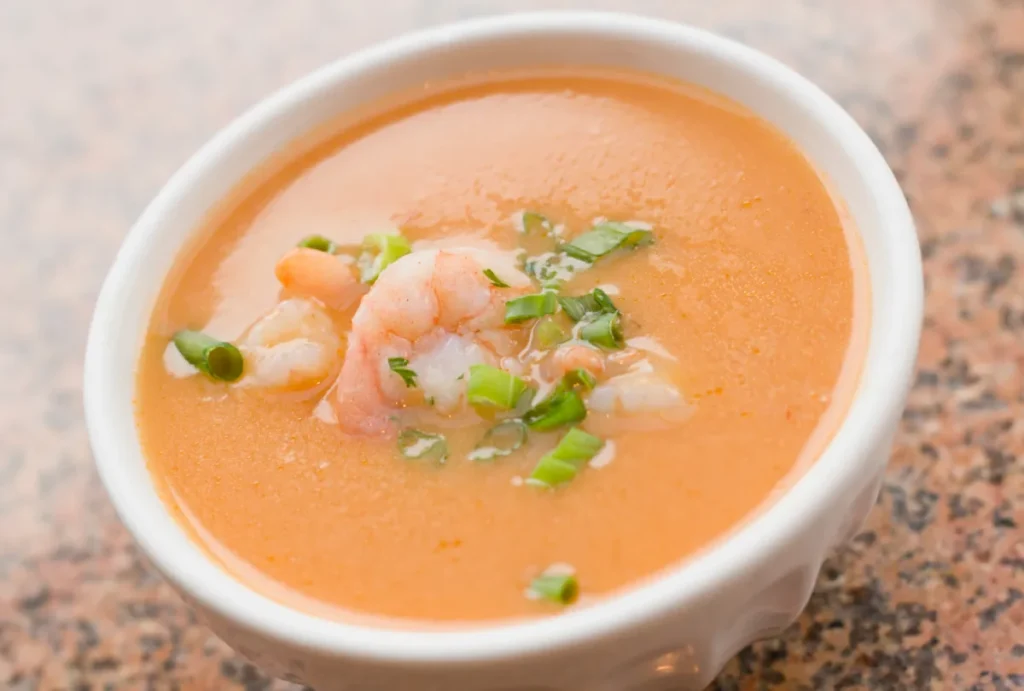 bisque de crevettes au thermomix