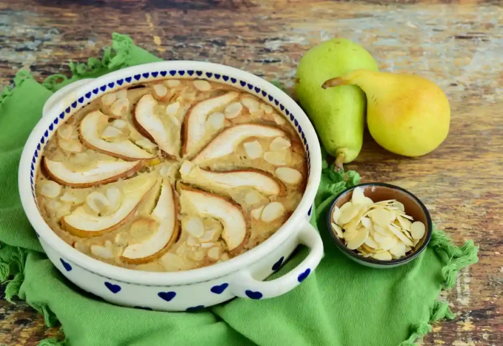 clafoutis poire amande au thermomix