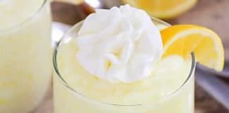 crème au citron légère