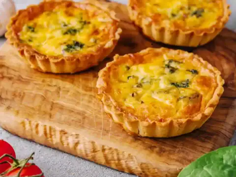 mini quiche épinards et féta au Thermomix