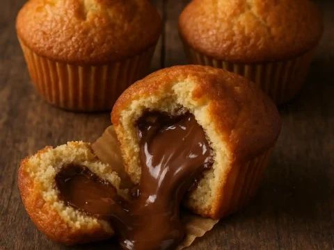 muffins coeur de Nutella au thermomix