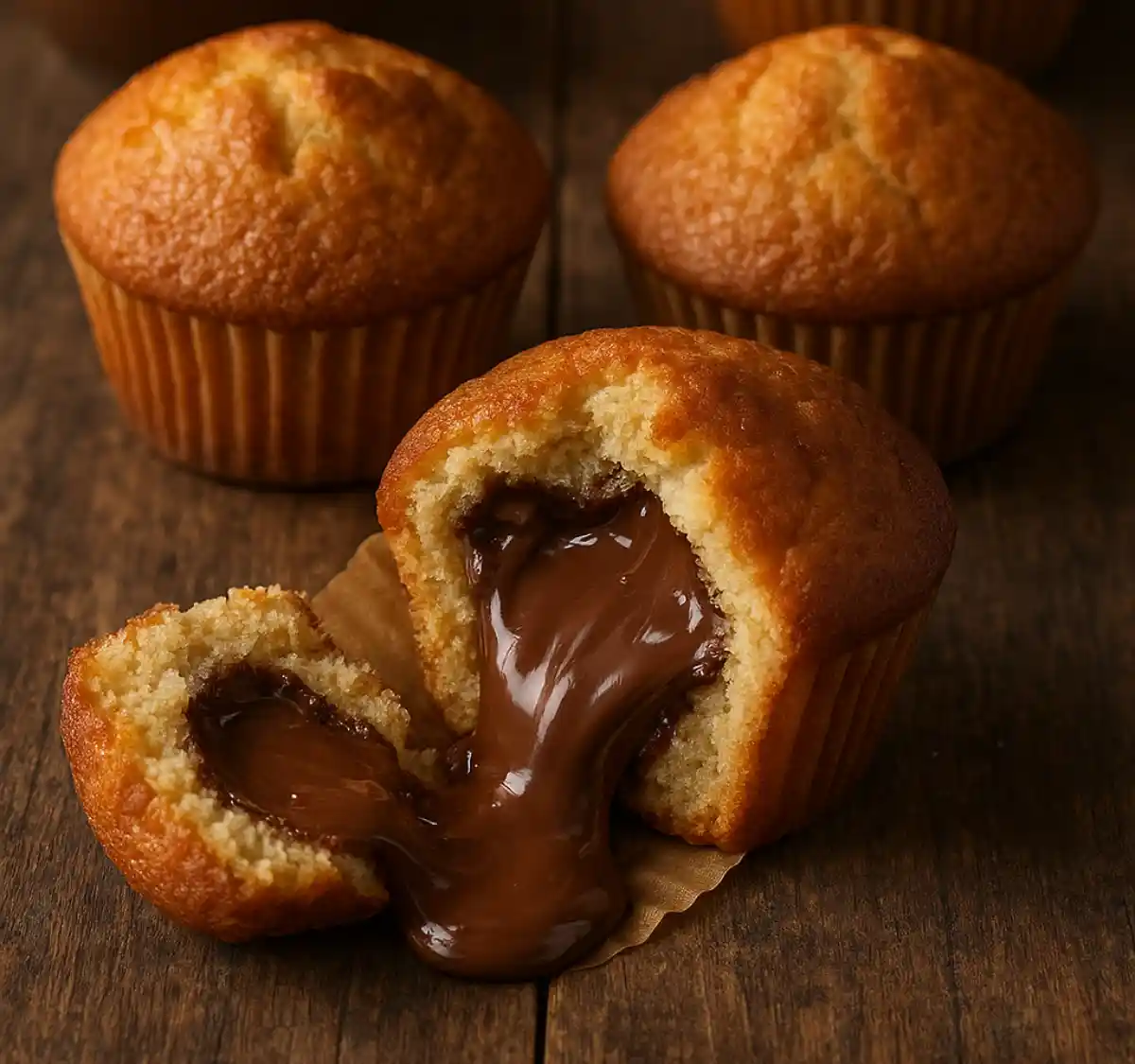 muffins coeur de Nutella au thermomix