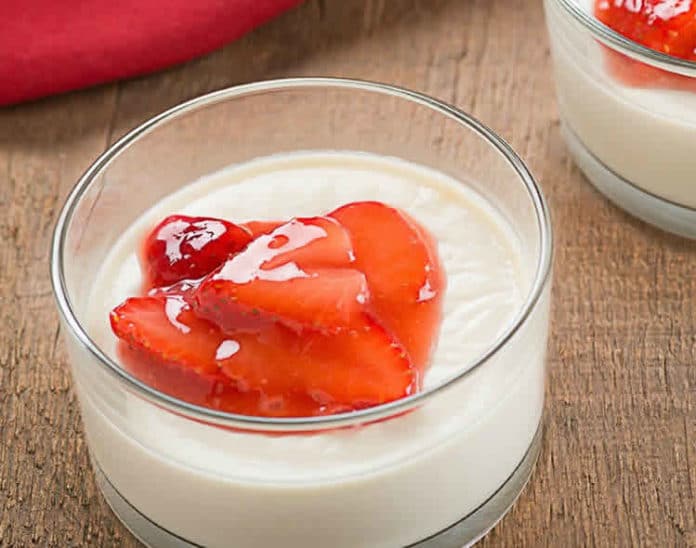 panna cotta vanille au thermomix