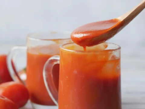 sauce tomates à la crème au thermomix