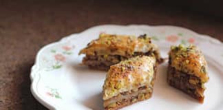 Baklava aux pistaches et noix au thermomix