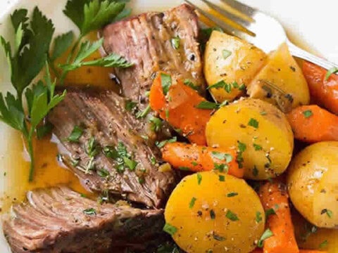 boeuf aux carottes et pommes de terre au cookeo