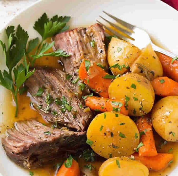 boeuf aux carottes et pommes de terre au cookeo