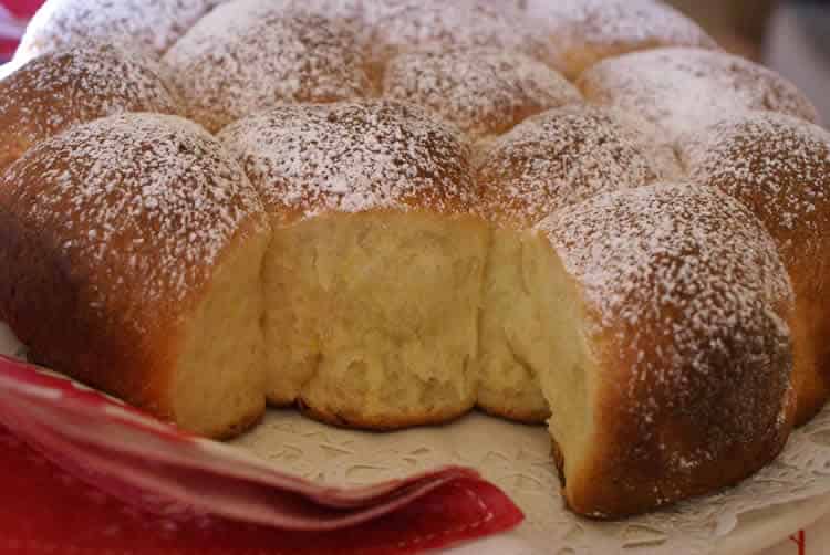 Brioche Buchty sans beurre au thermomix