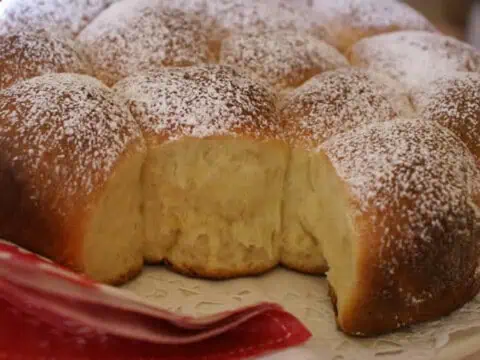Brioche Buchty sans beurre au thermomix