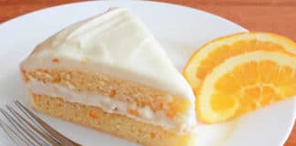 Cake à l'orange avec glaçage au thermomix