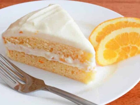 Cake à l'orange avec glaçage au thermomix