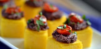 Carrés de polenta au thermomix
