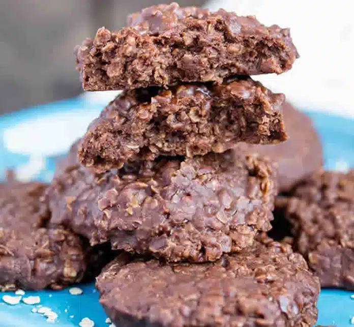 Cookies au chocolat sans cuisson