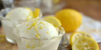 Crème glacée citron au thermomix