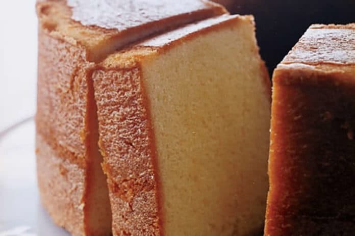 Gâteau léger aux oeufs