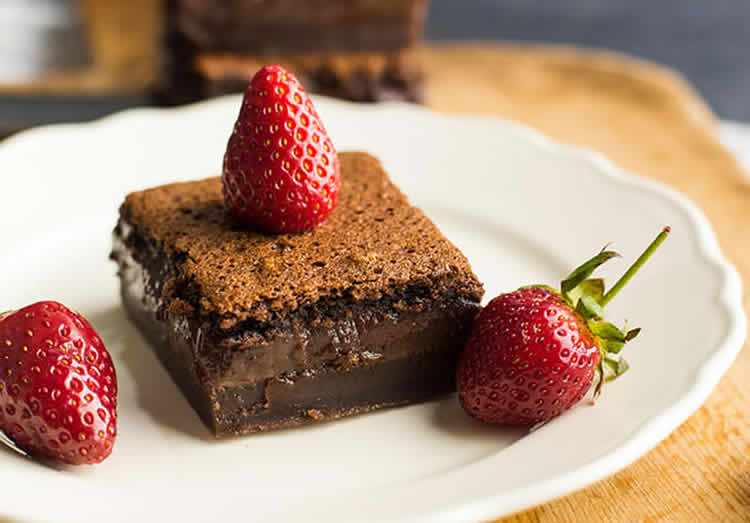 Gâteau magique au chocolat au thermomix