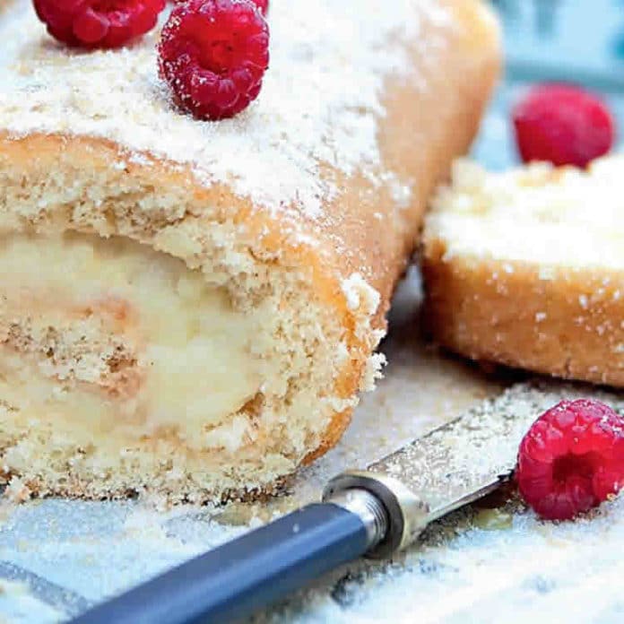 Gâteau roulé aux pommes au thermomix