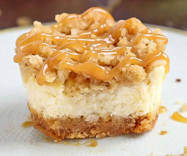 Mini cheesecake aux pommes au thermomix