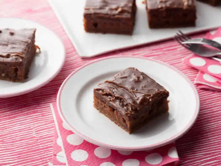 Moelleux au chocolat avec glaçage
