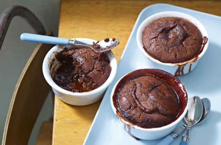 Ramequins fondants au chocolat noir