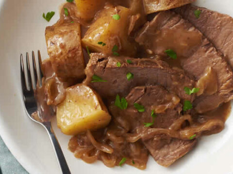 Rôti de boeuf pommes de terre au cookeo