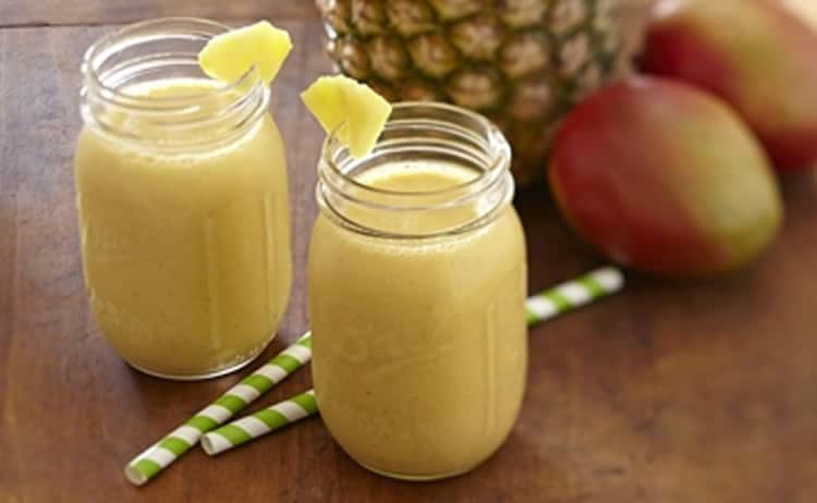 Smoothie ananas mangue au thermomix