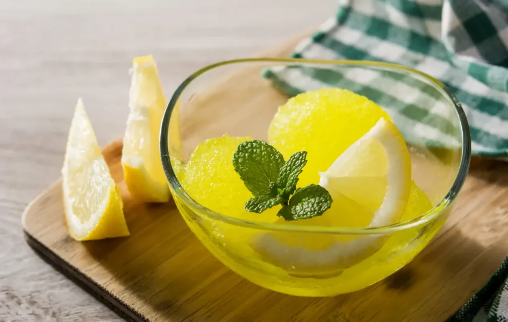 Sorbet au citron au thermomix