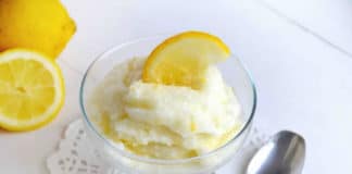 Sorbet au citron au thermomix