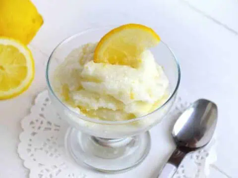 Sorbet au citron au thermomix