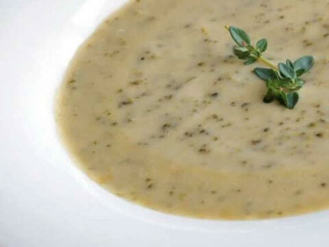 Soupe Poireaux et Champignons au thermomix