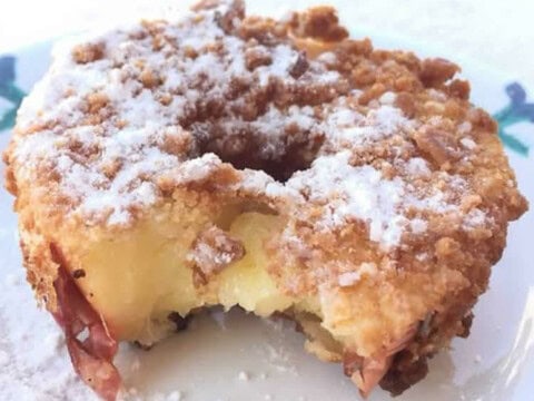 beignet fourré aux pommes au thermomix