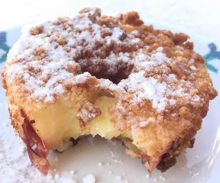 beignet fourré aux pommes au thermomix